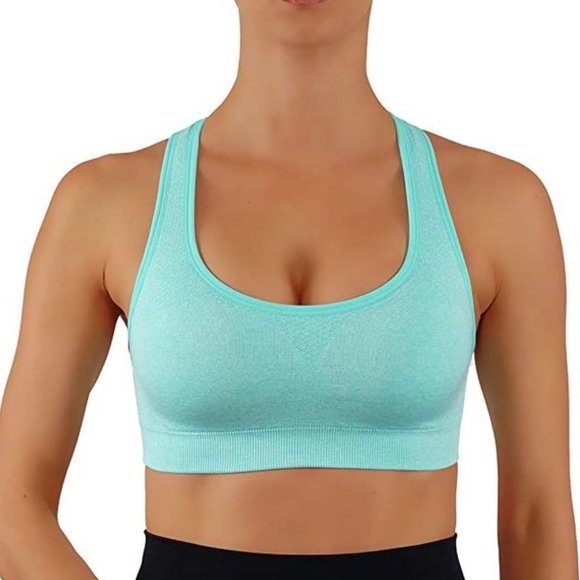 Yelete Other - Yoga Top Sports Bra Wire free Removable Padding